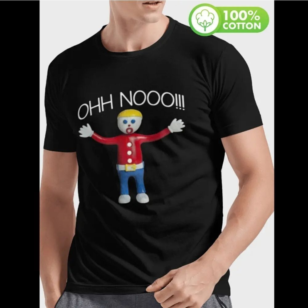 Ohh Noooo! Mr. Bill! Saturday Night Live Graphic T-Shirt 100% Cotton Sz XXL (44)
